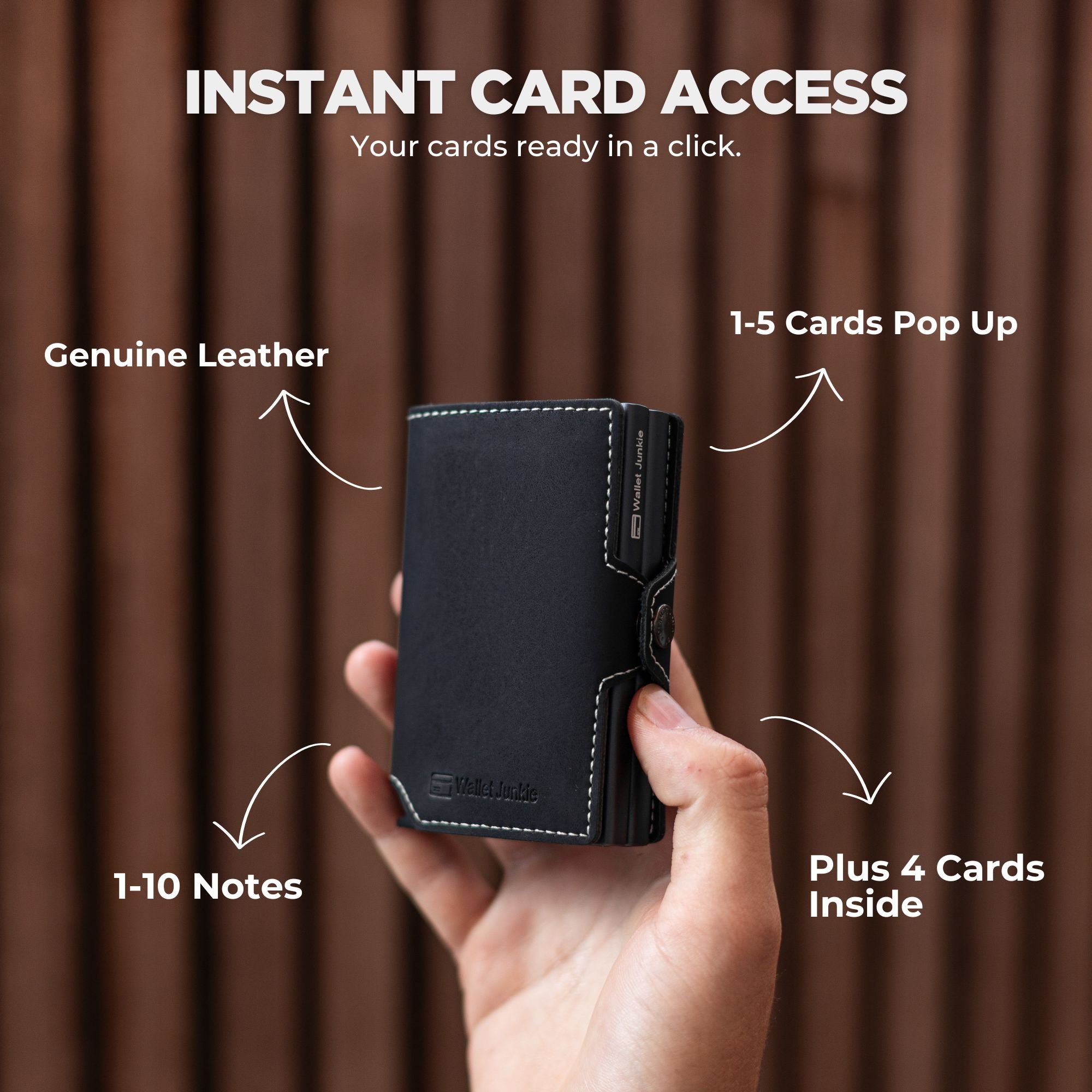 Premium Double Pop Up Wallet