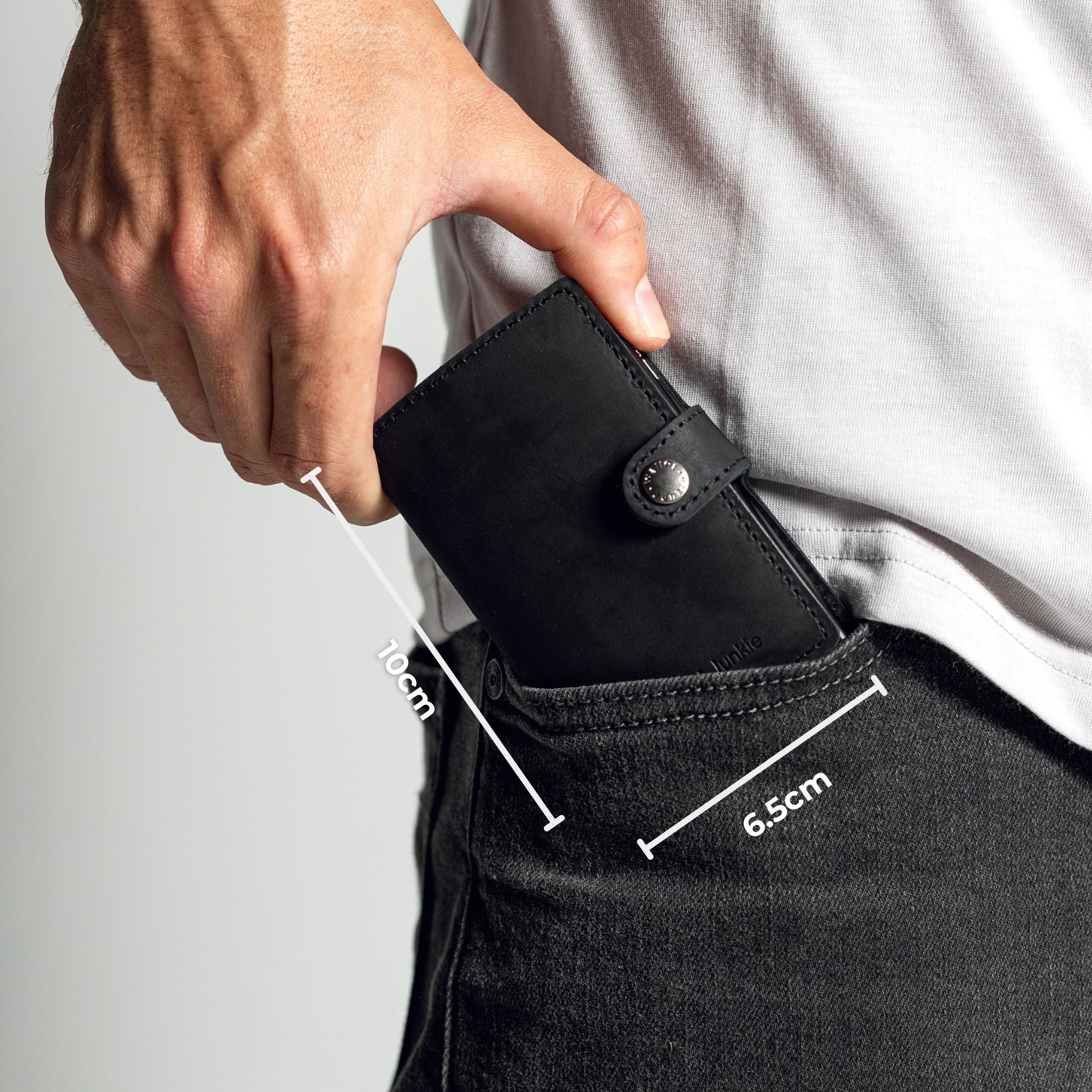 Pop Up Wallet Genuine Leather