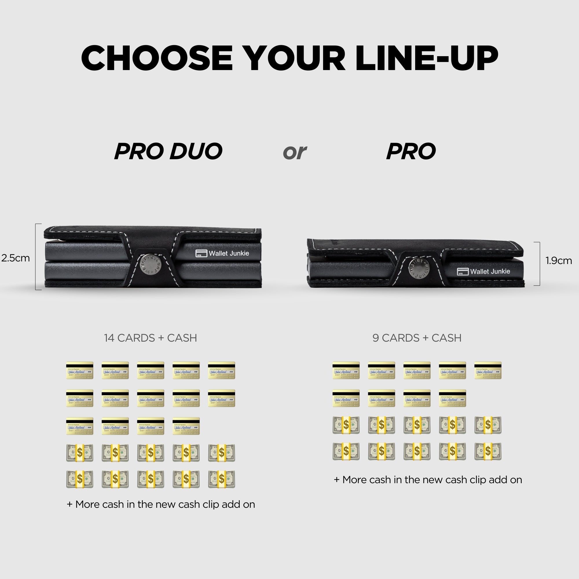 Wallet Junkie Pro Duo
