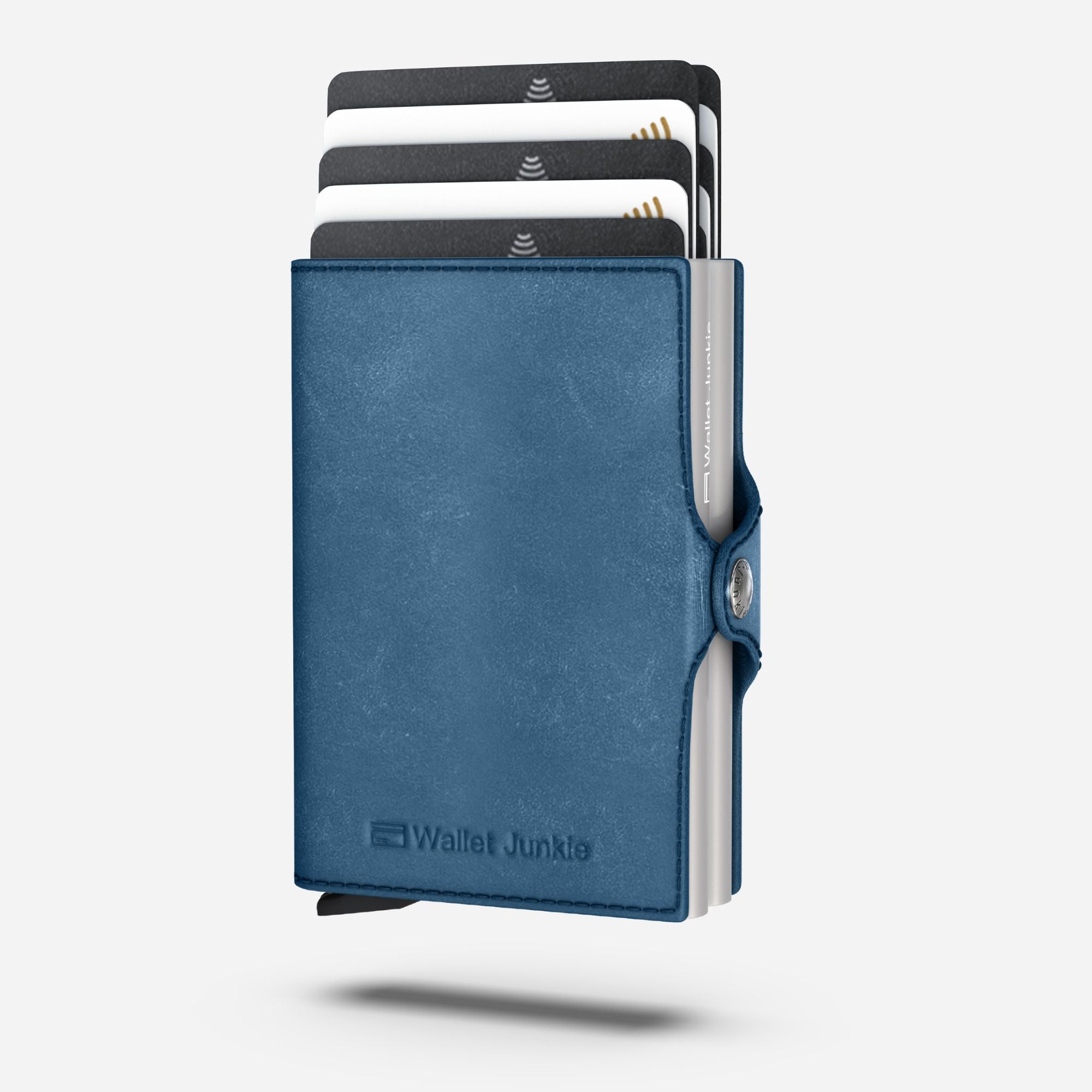 Double Pop Up Wallet Genuine Leather