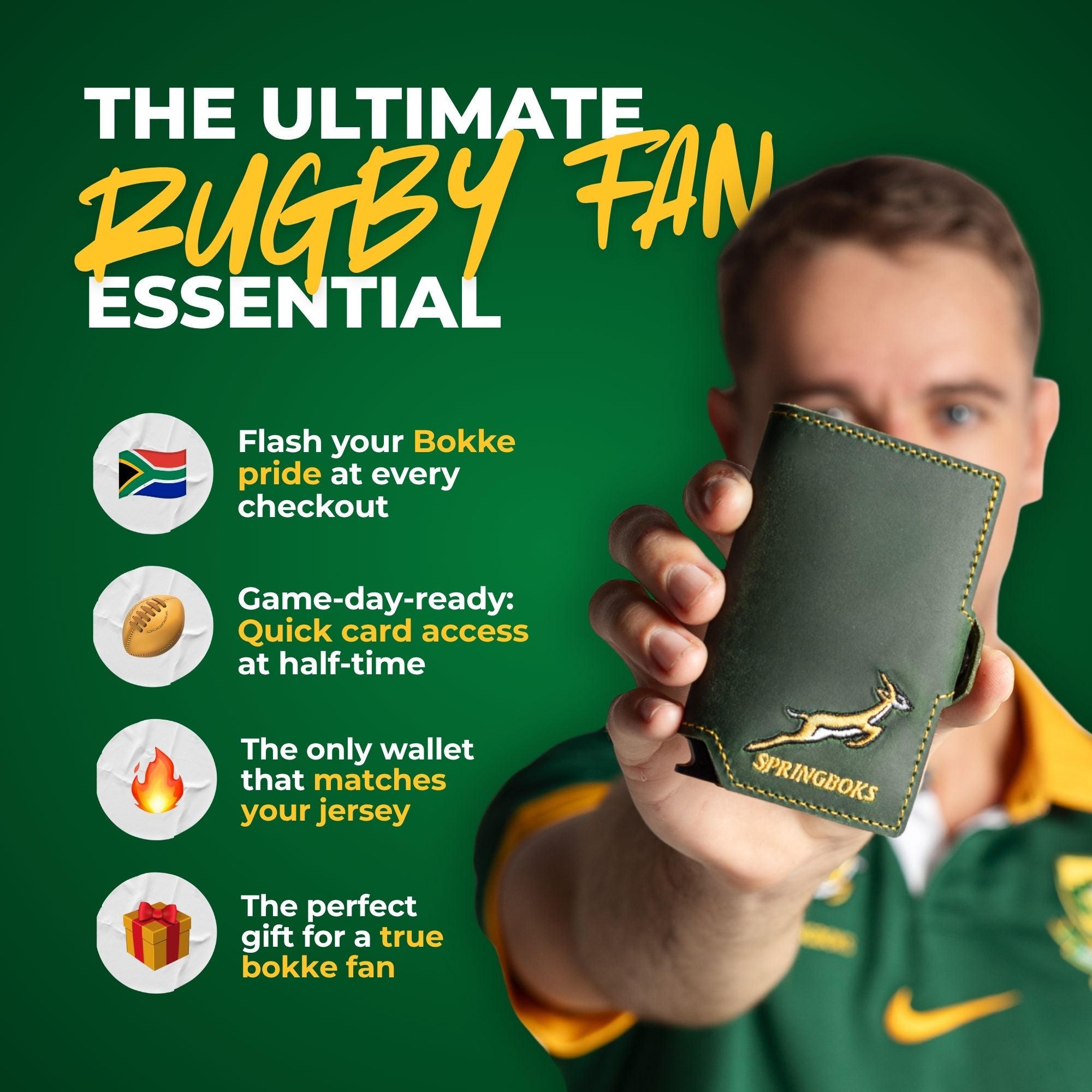 Springbok Pop Up Wallet