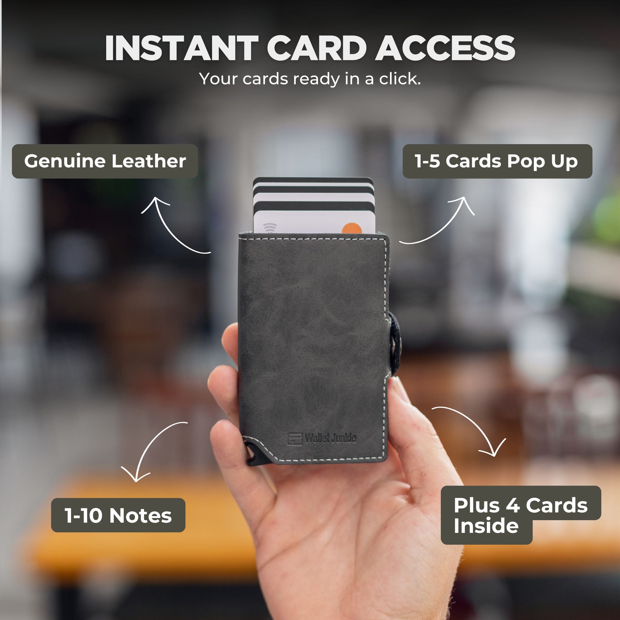 Premium Pop Up Wallet