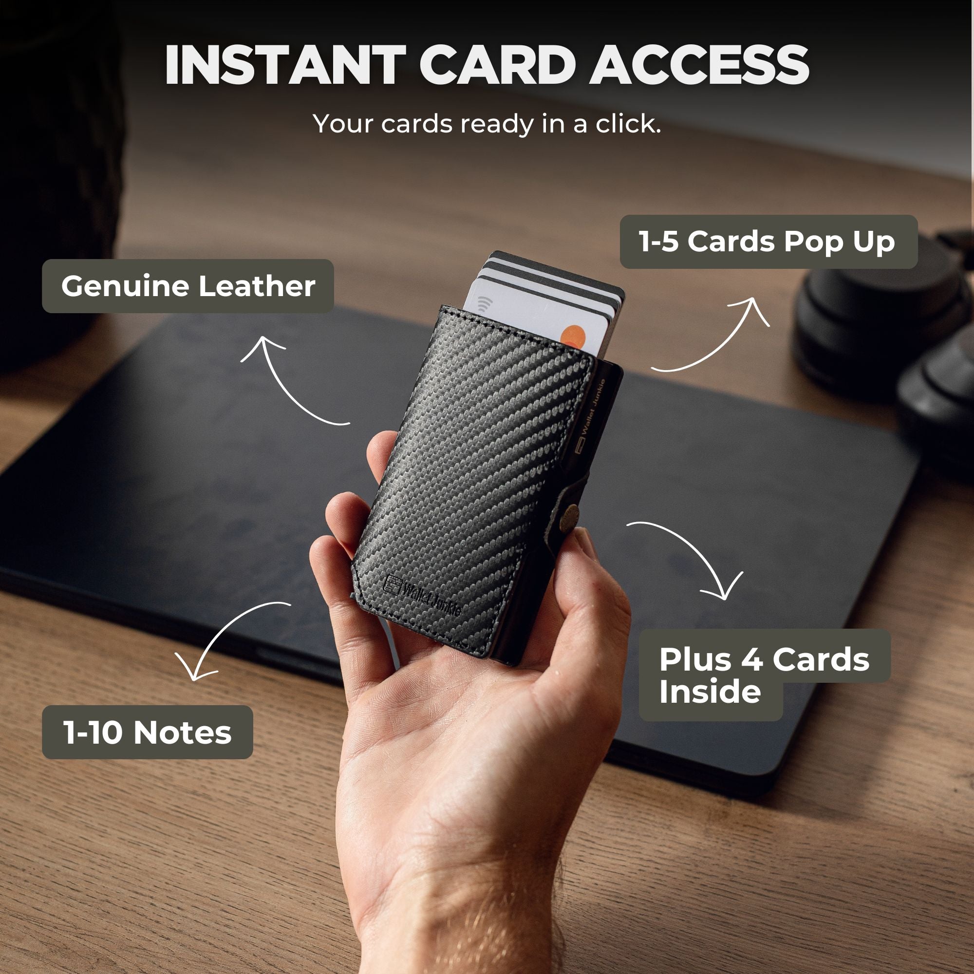 Premium Pop Up Wallet