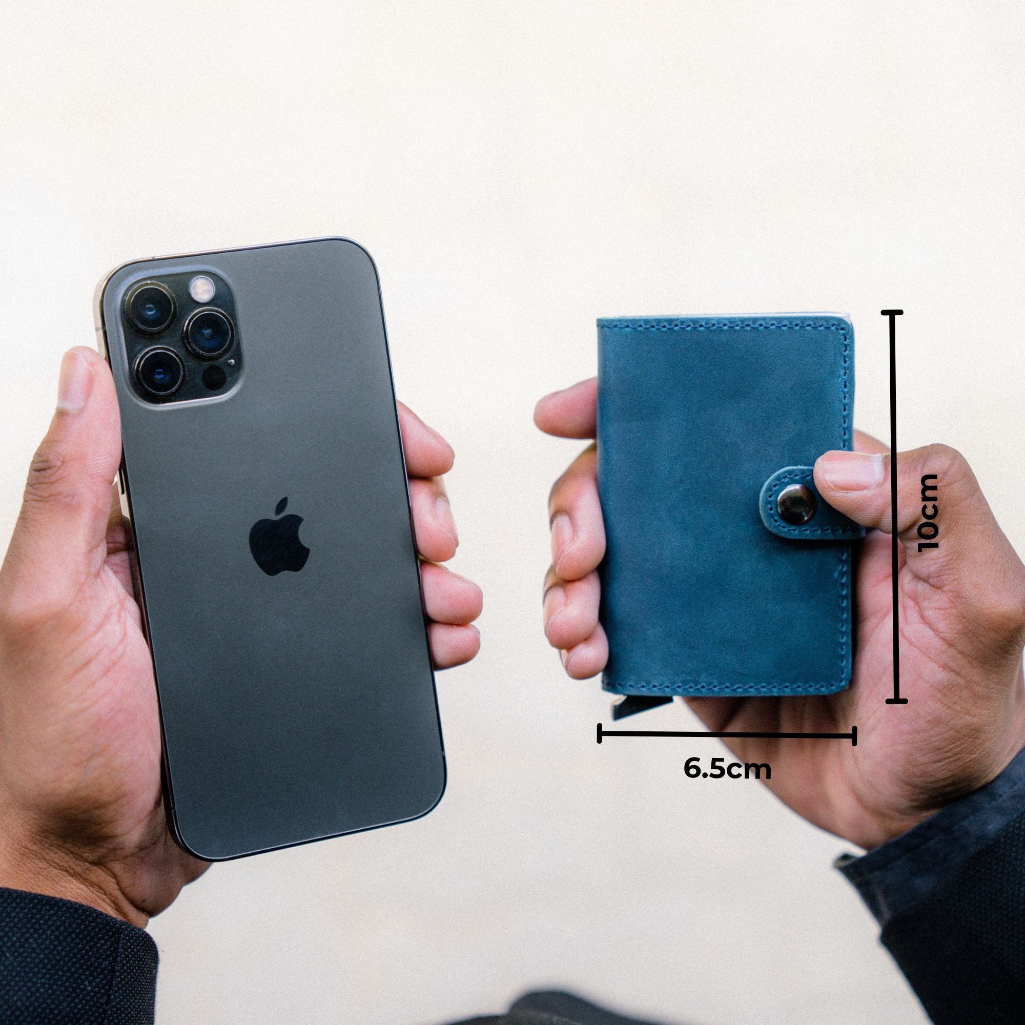 Pop Up Wallet Genuine Leather