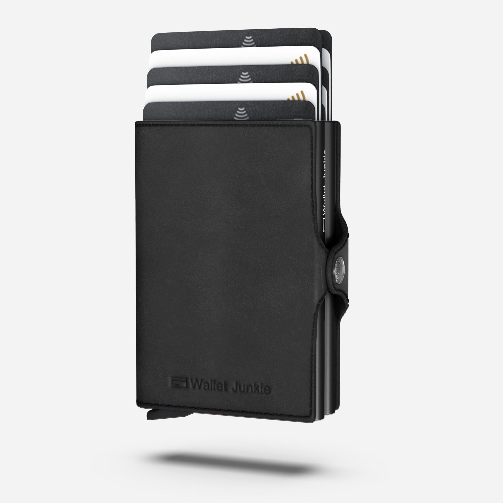Double Pop Up Wallet Genuine Leather