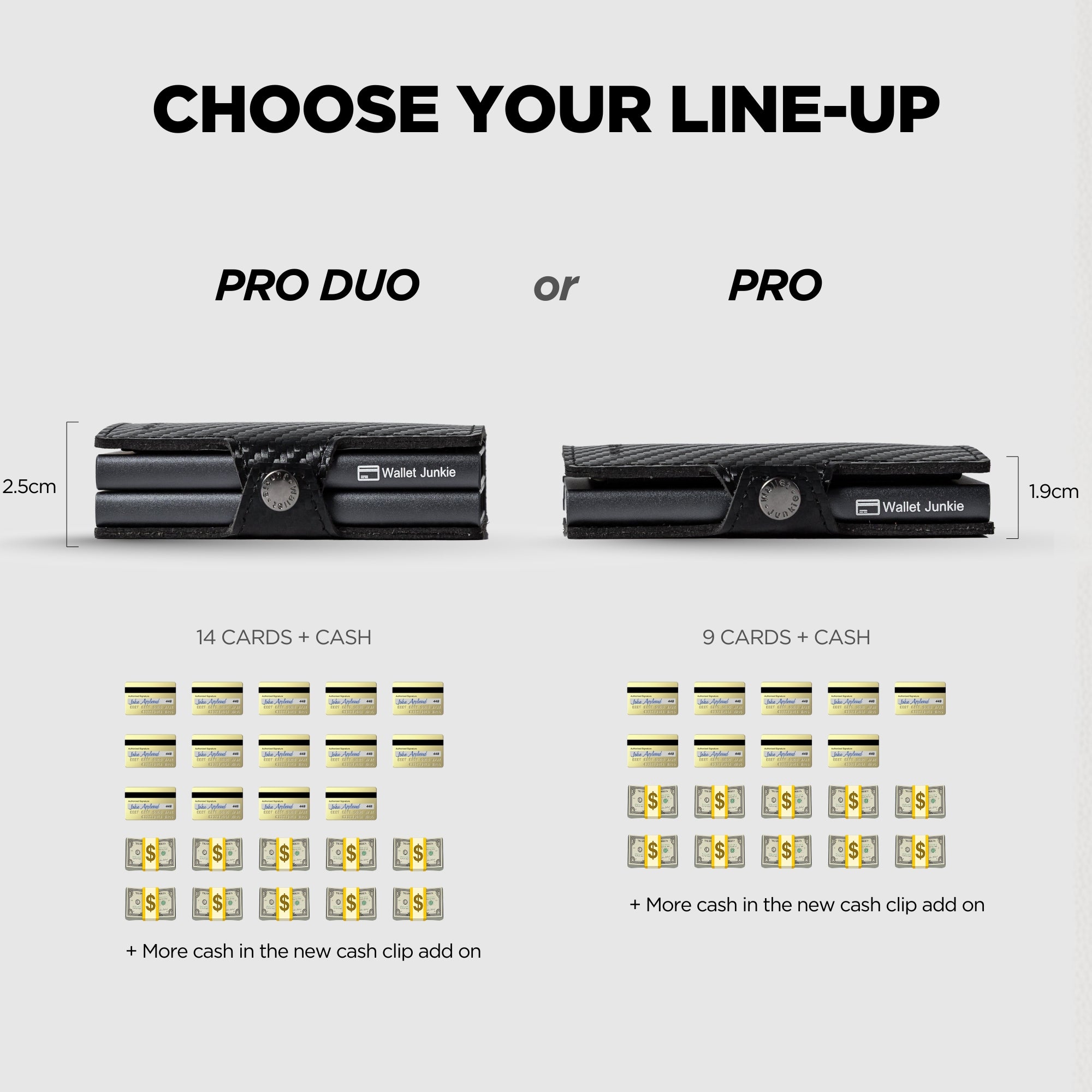 Wallet Junkie Pro Duo