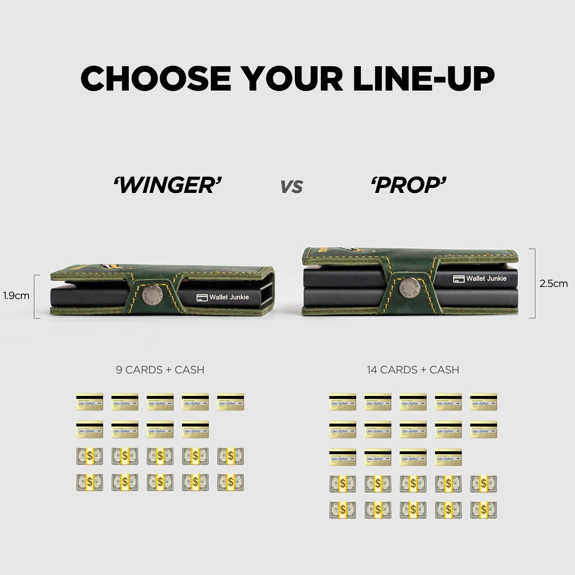 Springbok Double Pop Up Wallet