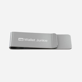 Wallet Junkie Cash Clip - Holds 1-20 notes