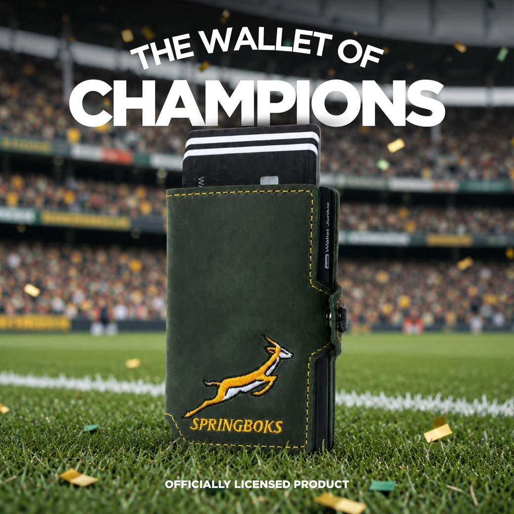 Officially Licensed Springbok Wallet Junkie